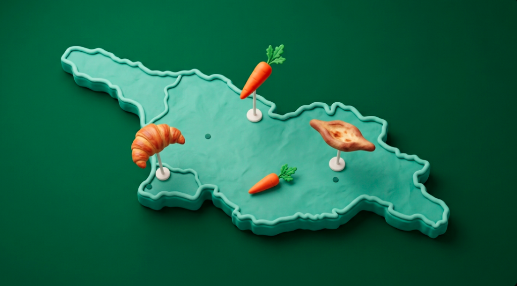 Georgia Food Loss Map