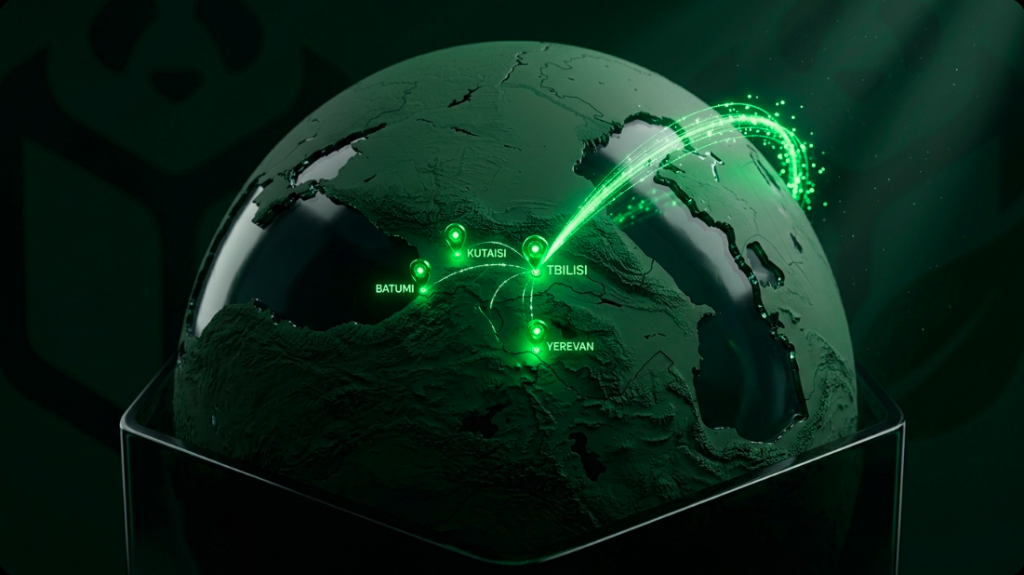 PandaBox Regional Expansion Globe