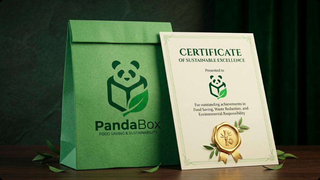 PandaBox Sustainable Excellence Certificate