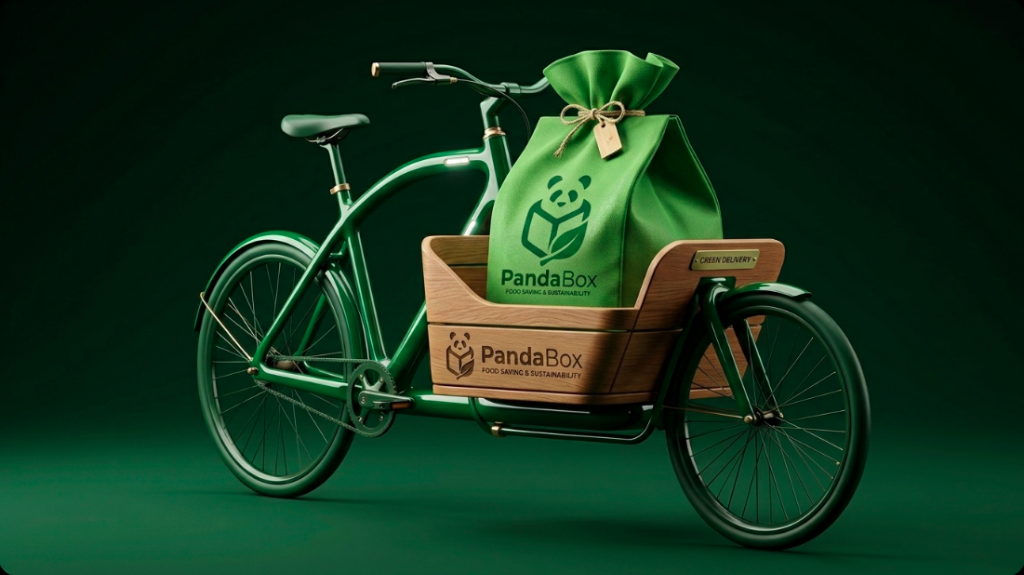 PandaBox Green Express Cargo Bike
